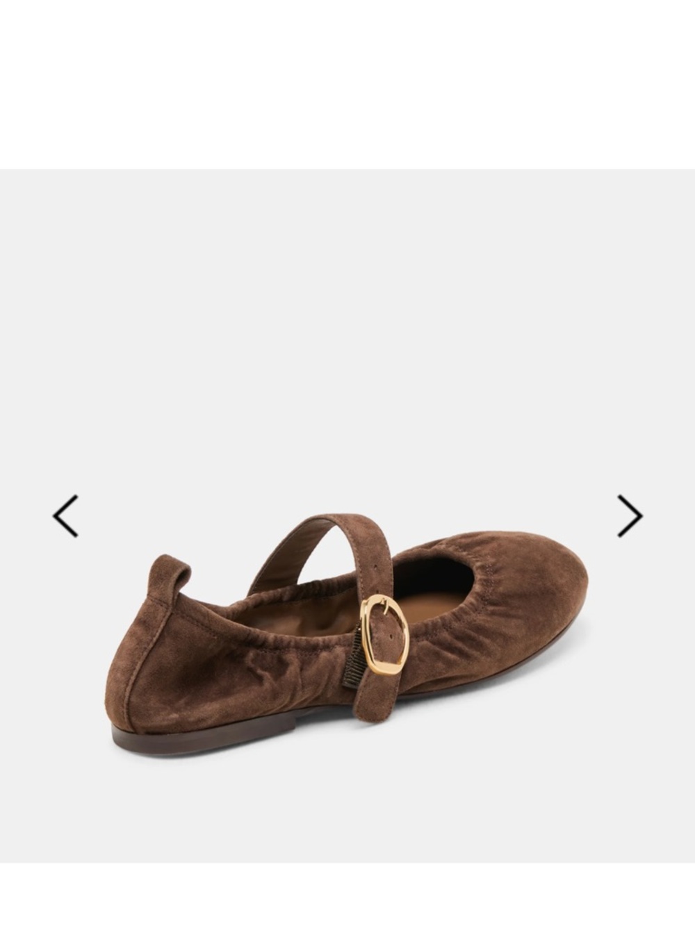 Dark Brown Dolce Vita Ballet Flats